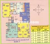 Floor Plan of Siddhi Vinayak Enclave